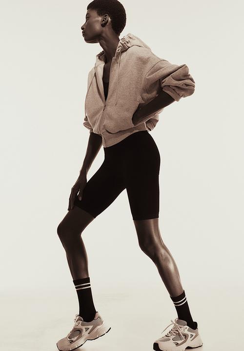 H&M - Seamless biker shorts - black