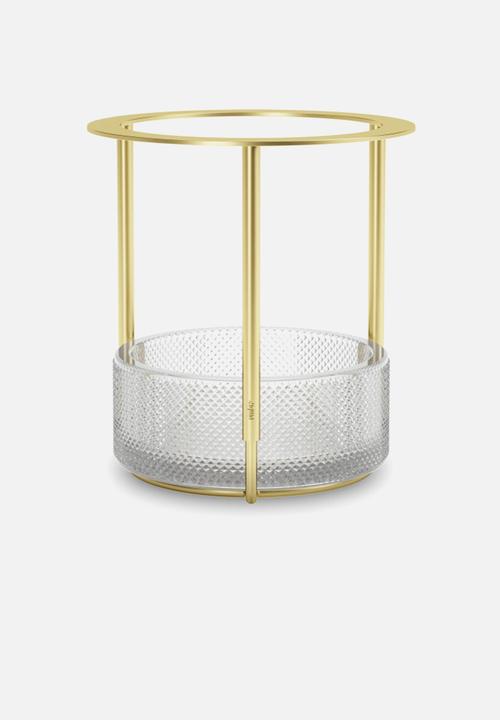 Umbra - Tesora adjustable vase - brass