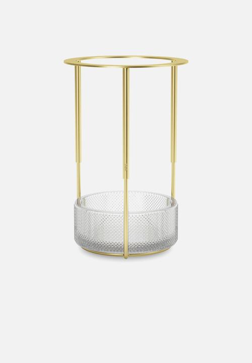 Umbra - Tesora adjustable vase - brass
