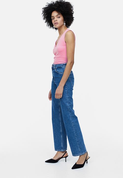H&M - V-neck vest top - pink