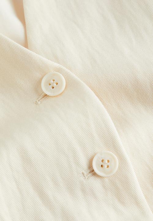 H&M - Suit waistcoat - cream
