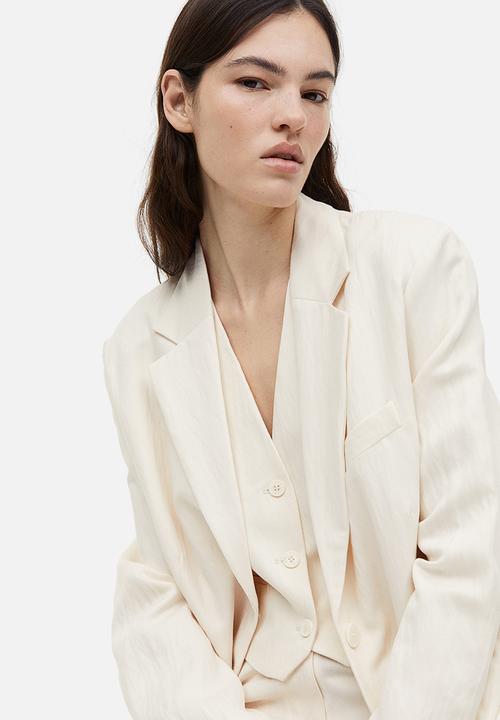 H&M - Suit waistcoat - cream