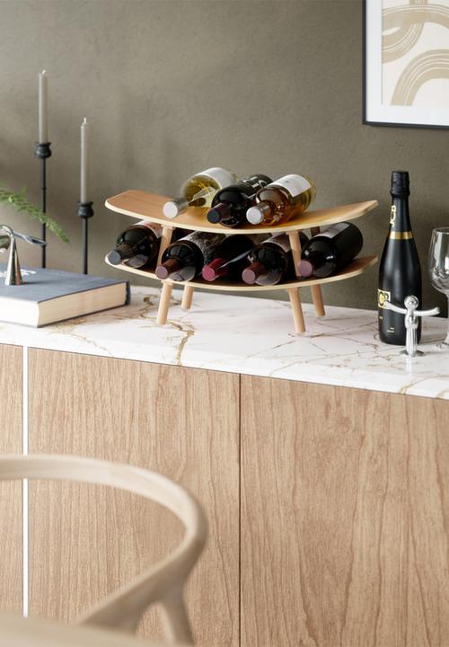 Umbra - Vinola wine rack - natural