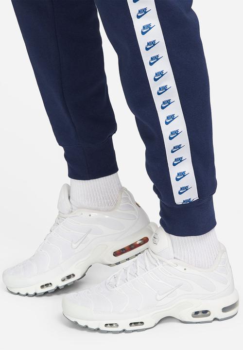 Nike - Nike club flc gx hooded tracksuit - midnight navy & white 