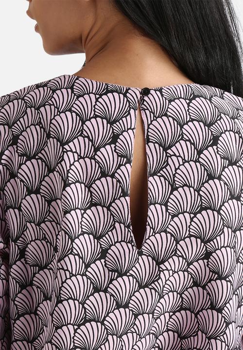 Neon Rose - Mermaid Shell Top