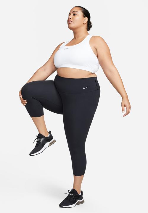 Nike - Plus w nike swsh med sport bra - white