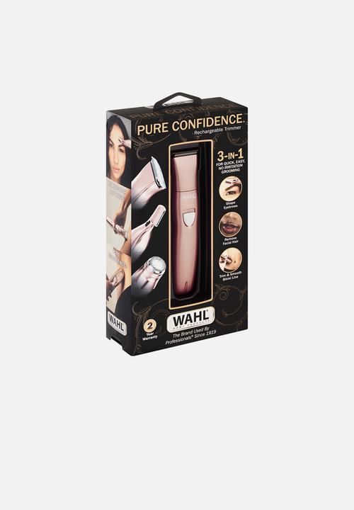 WAHL - Rechargeable Rose Gold 9 Piece Ladies Trimmer Kit