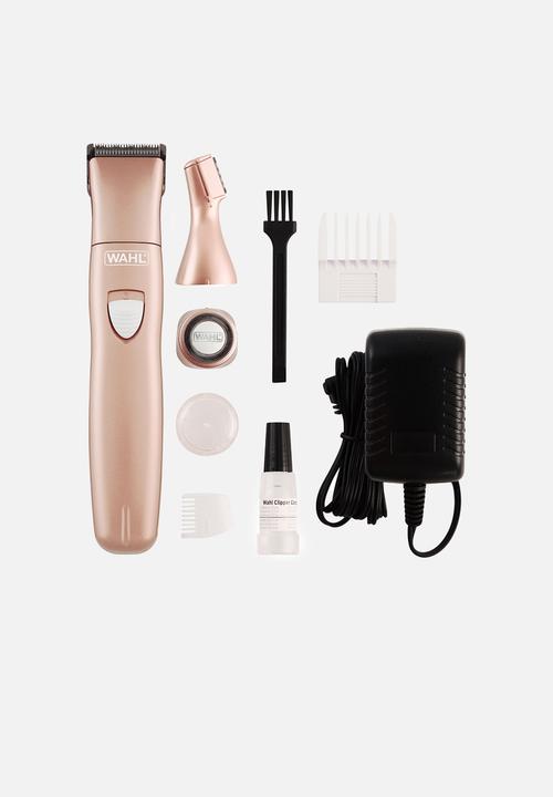 WAHL - Rechargeable Rose Gold 9 Piece Ladies Trimmer Kit