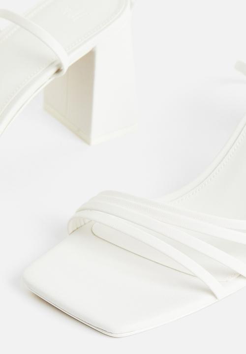 H&M - Sandals - white