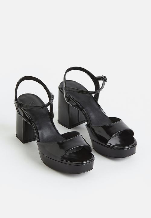 H&M - Platform sandals - black