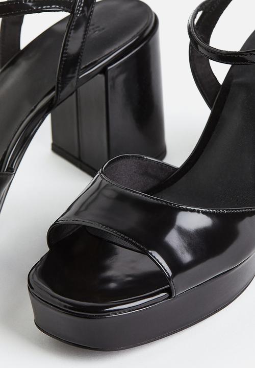 H&M - Platform sandals - black