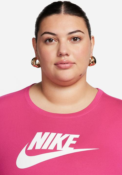 Nike - Plus w nsw tee - fireberry