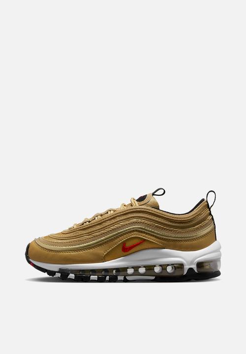 Nike - Nike air max 97 - metallic gold/varsity red-black-white