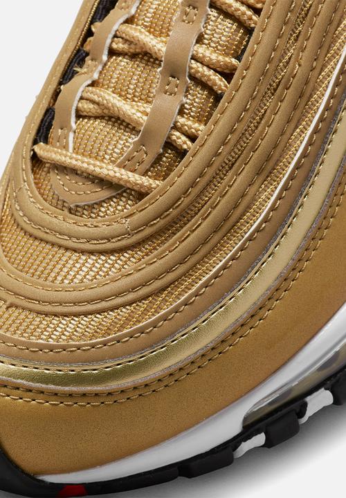 Nike - Nike air max 97 - metallic gold/varsity red-black-white
