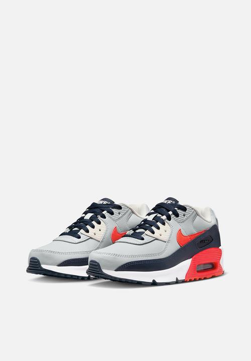 Nike - Nike air max 90 ltr - lt smoke grey & bright crimson