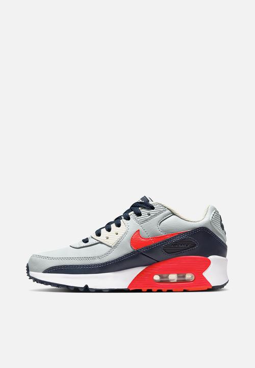 Nike - Nike air max 90 ltr - lt smoke grey & bright crimson