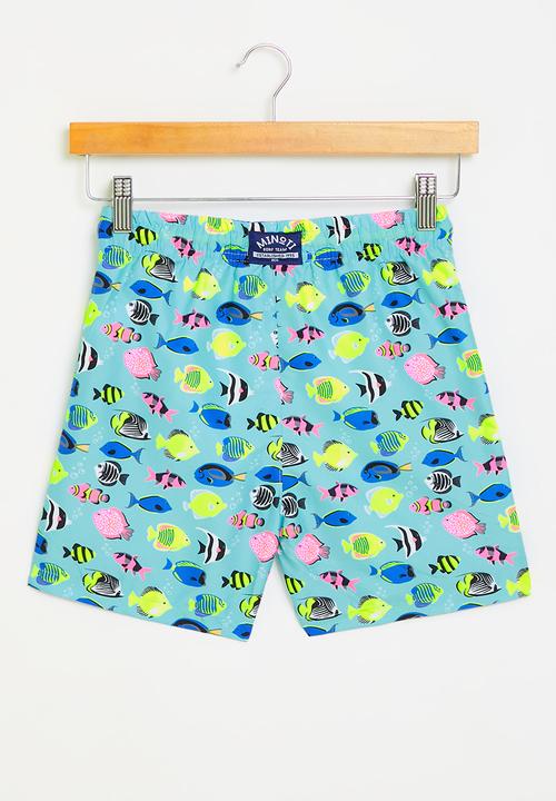 MINOTI - Board shorts - blue multi