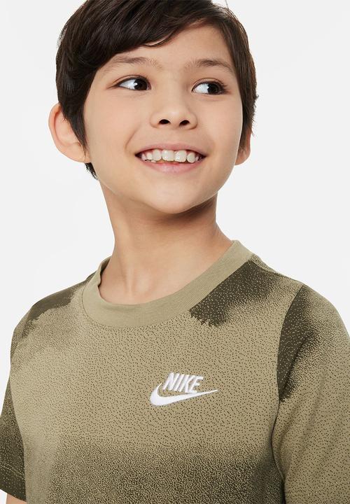 Nike - K nsw tee club sesonl wsh aop - multi 