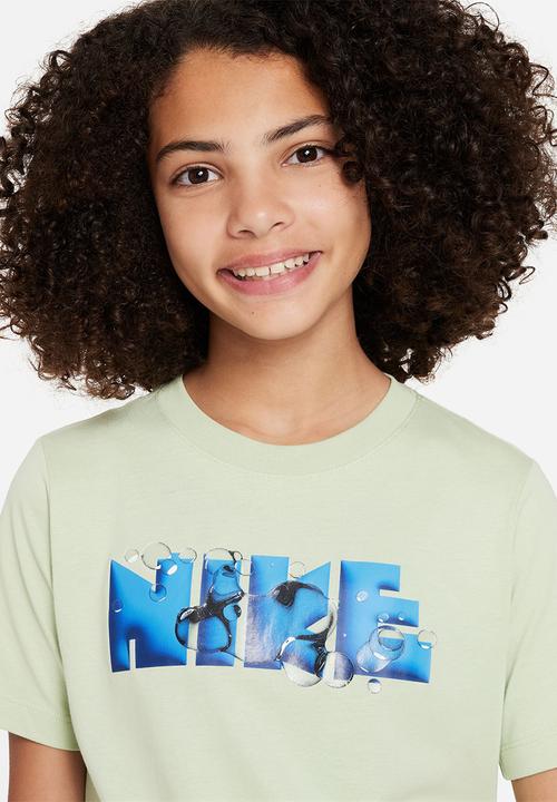 Nike - K nsw tee footwear - honeydew