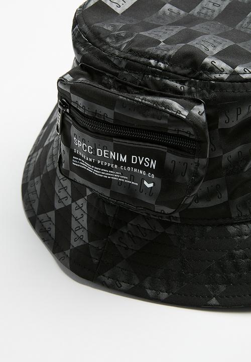 S.P.C.C - Hewson bucket hat  - black