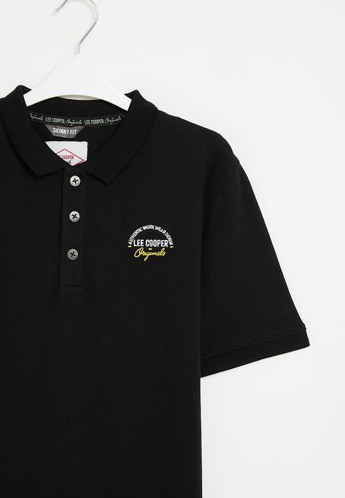 Lee Cooper - Enzo kids short sleeve tee - black