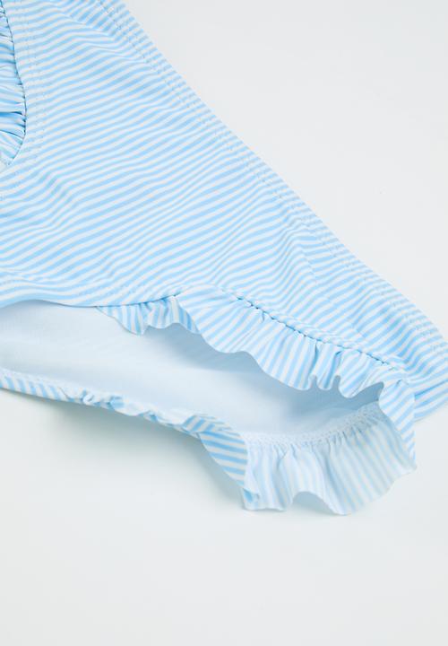 MINOTI - Stripe bikini - blue