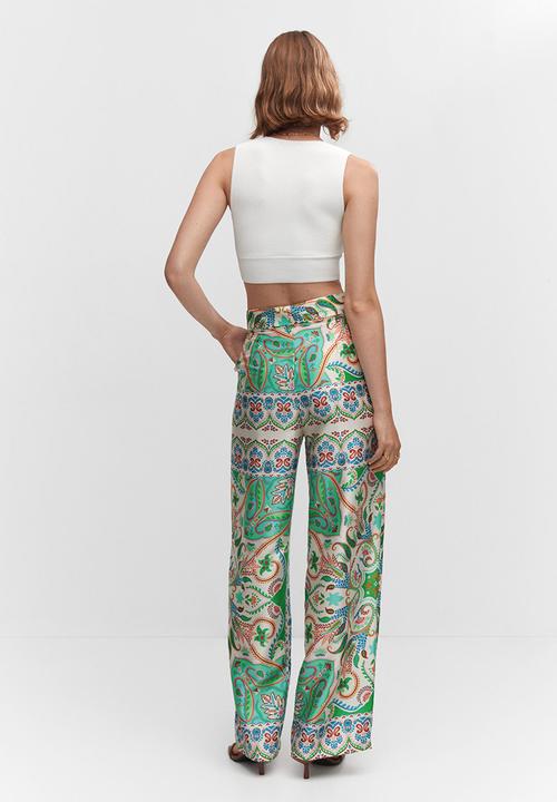 MANGO - Trousers christen - natural
