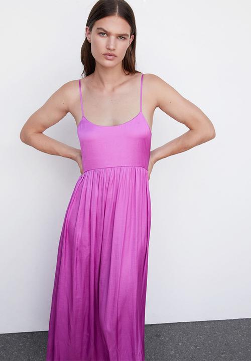 MANGO - Dress isidi - bright pink