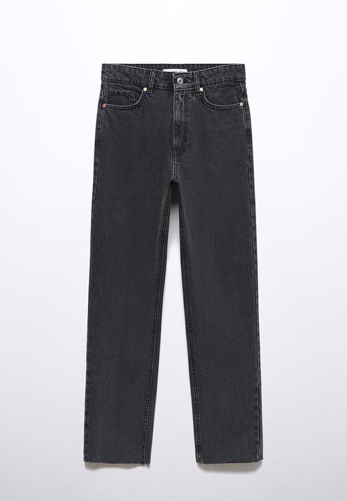 MANGO - Jeans blanca - open gray