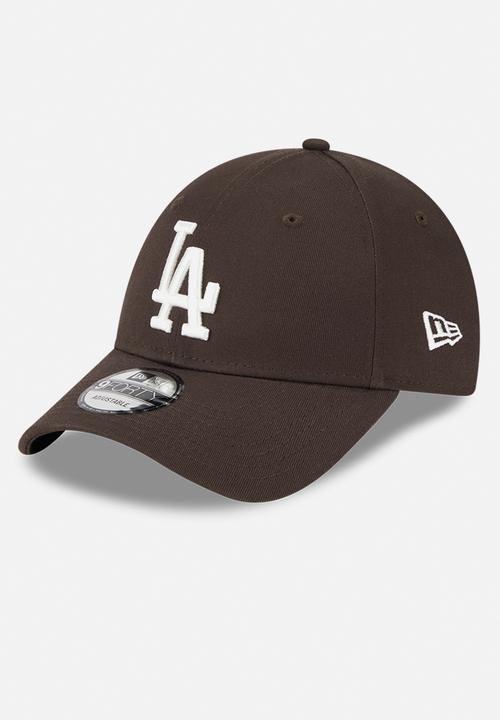 New Era - League essential 9forty® los angeles dodgers - brown & white  