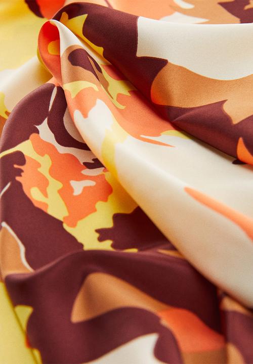 MANGO - Neck scarf sidra - light beige