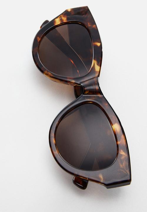 MANGO - Sunglasses jaira - dark brown