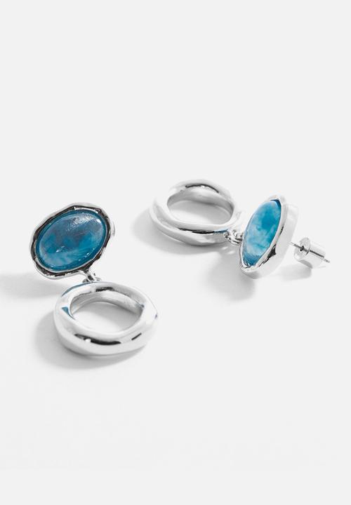 MANGO - Earrings lois - silver