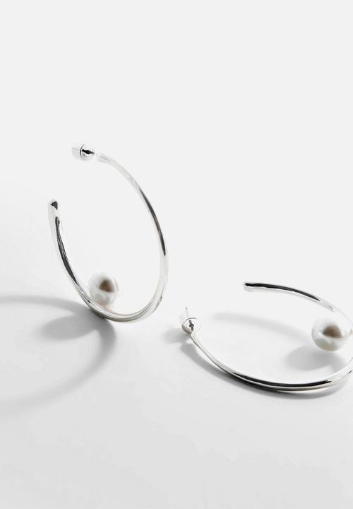 MANGO - Earrings galicia - silver