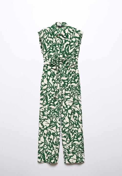 MANGO - One-Piece suit romina - green
