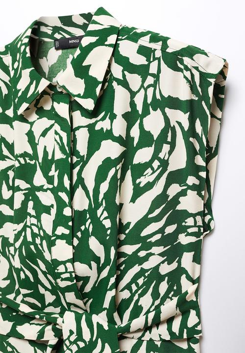MANGO - One-Piece suit romina - green