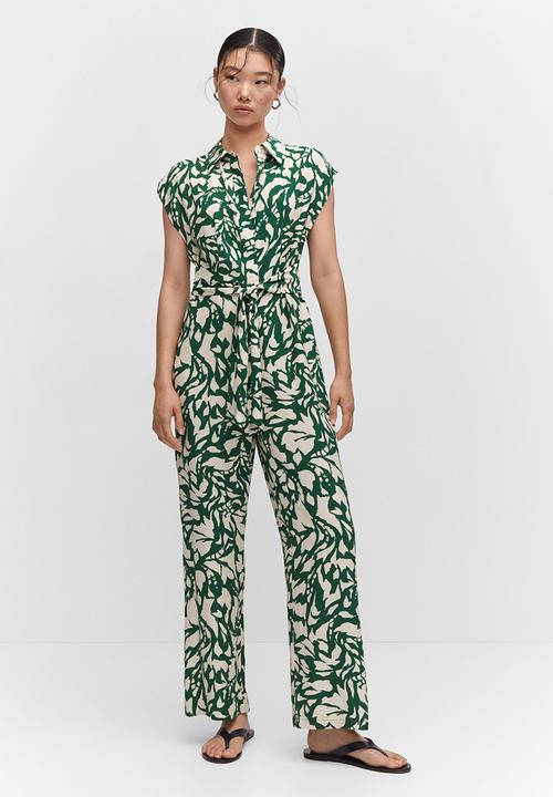 MANGO - One-Piece suit romina - green