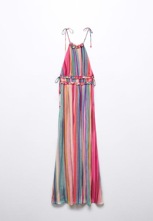 MANGO - Dress piru - pink