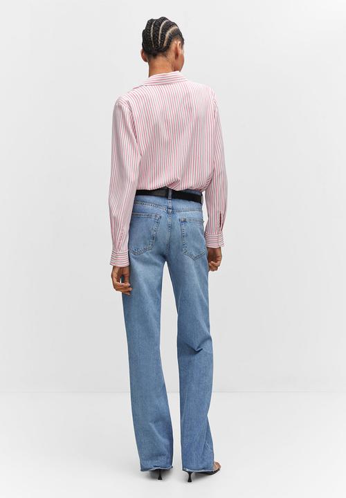 MANGO - Shirt basic - pink