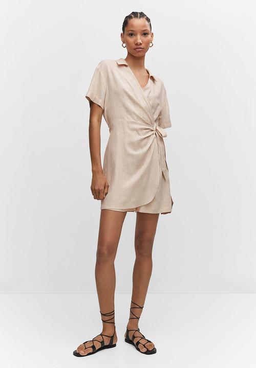 MANGO - Playsuit muse - sand