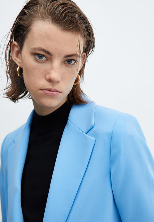 MANGO - Blazer eleonor - sky blue