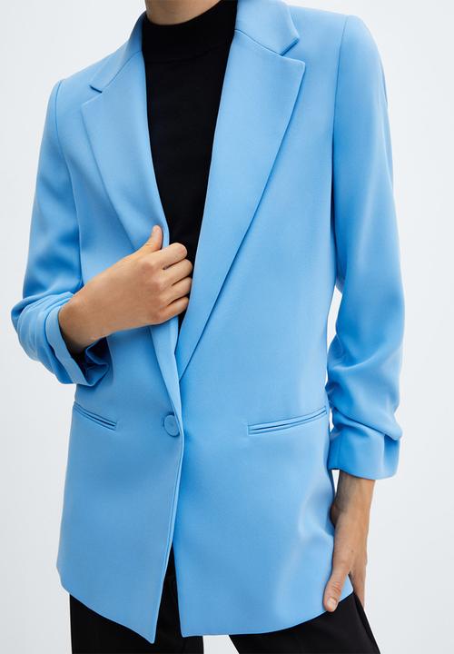 MANGO - Blazer eleonor - sky blue