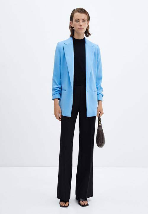 MANGO - Blazer eleonor - sky blue