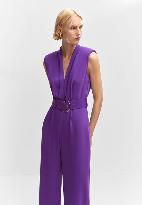 MANGO - One-Piece suit atena - purple