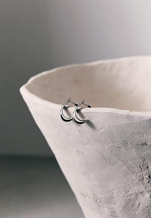 MANGO - Earrings daria - silver