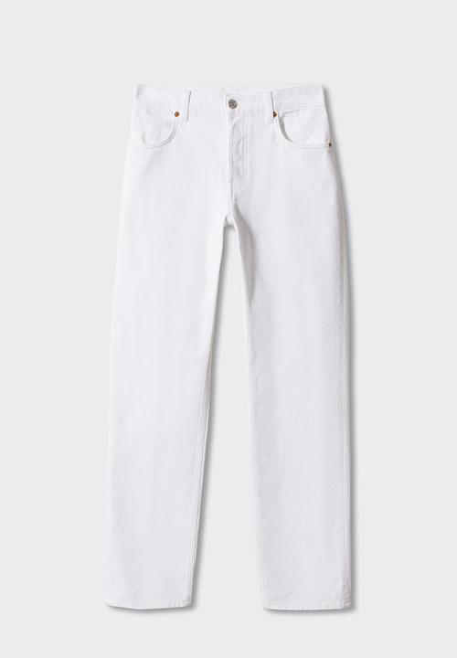 MANGO - Jeans eliana - white