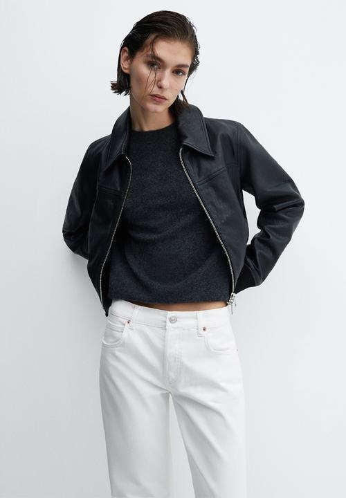 MANGO - Jeans eliana - white