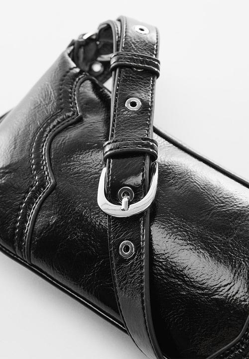 MANGO - Bag texas - black