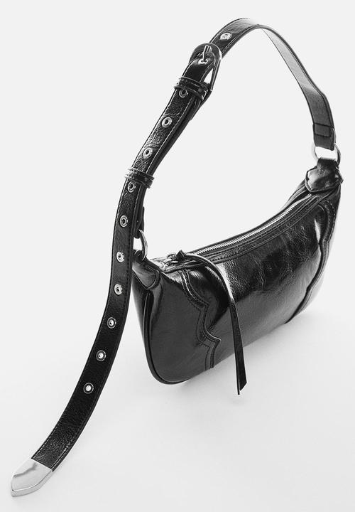 MANGO - Bag texas - black