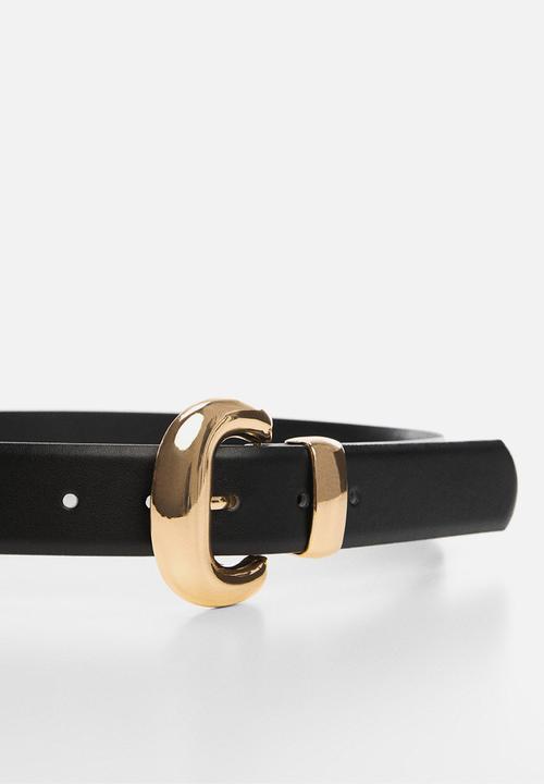 MANGO - Belt apen - black
